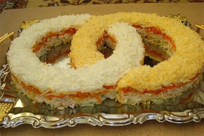 Салаты на свадьбу