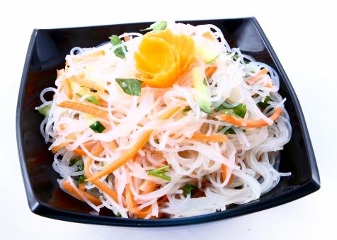 Салаты с фунчозой