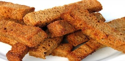 Салаты с кириешками