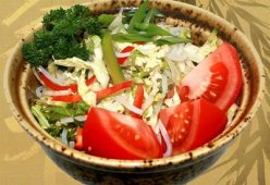 Салаты с маслом