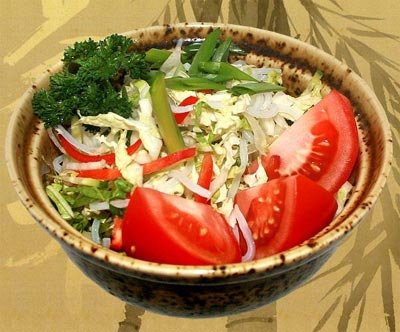 Салаты с маслом