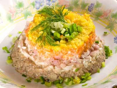 Слоеные салаты