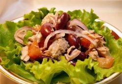 Теплые салаты