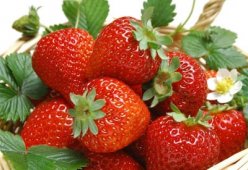 Салаты с клубникой