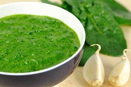 Соус со шпинатом