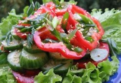 Вкусные весенние салаты