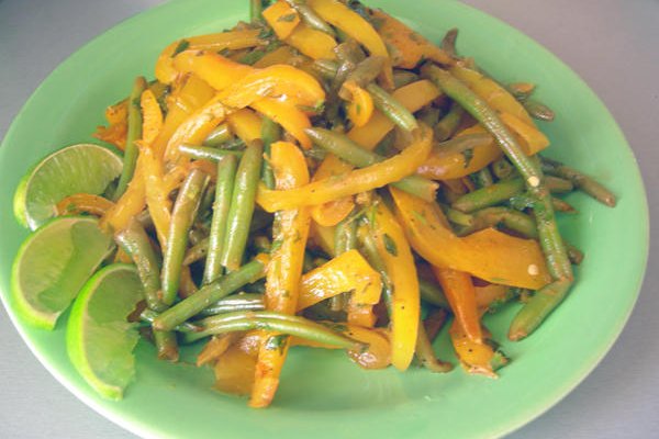 Фасоль на венгерский манер