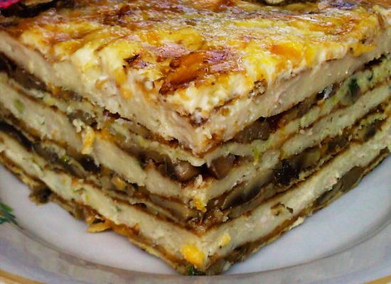 Закусочный торт «Мясная фантазия»