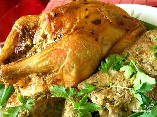 Курица с сюрпризом