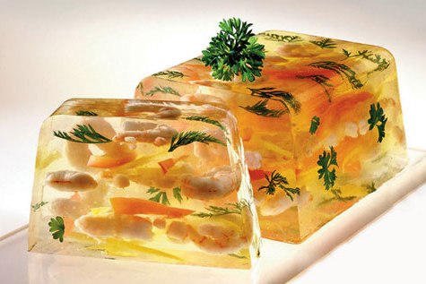 Куриное заливное