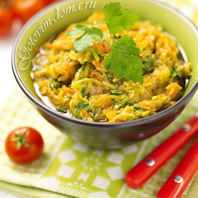 Кабачковая икра (на скорую руку)