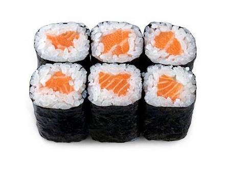Роллы с семгой