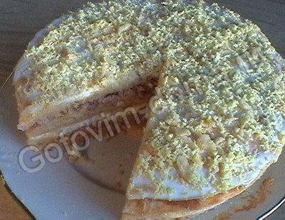 Рыбный торт