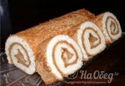 Рулет бисквитный