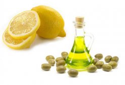 Масло оливковое лимонное