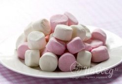 Карамель мятная красно-белая