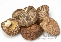 Грибы шиитаке сушеные