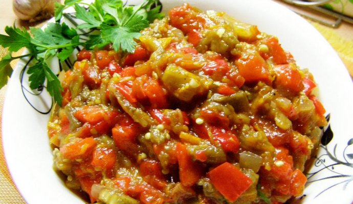 Икра из баклажанов