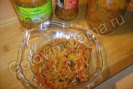 Овощное ассорти в томатной заливке