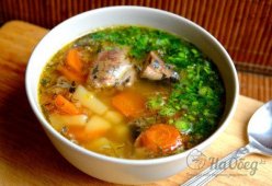 Суп из рыбных консервов