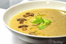 Картофельный суп - пюре с грибами