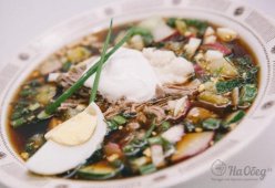 Окрошка мясная