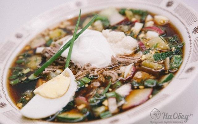 Окрошка мясная