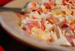 Салат «Красное море»