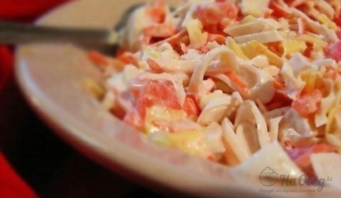 Салат «Красное море»