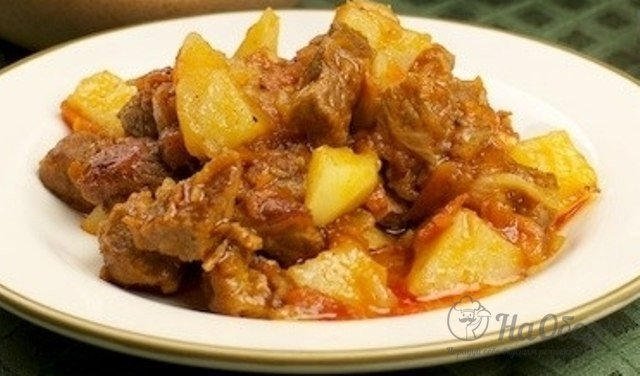 Говядина с картошкой
