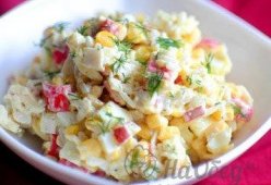 Салат из крабовых палочек