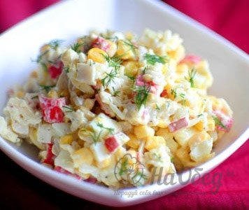 Салат из крабовых палочек