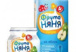 Пюре яблочное
