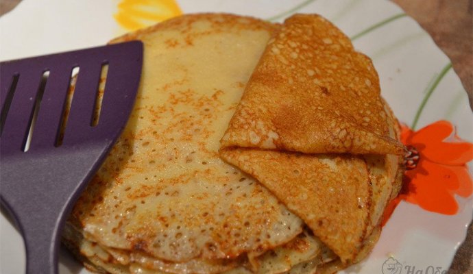 Блины на кефире