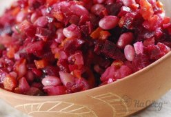 Винегрет с фасолью