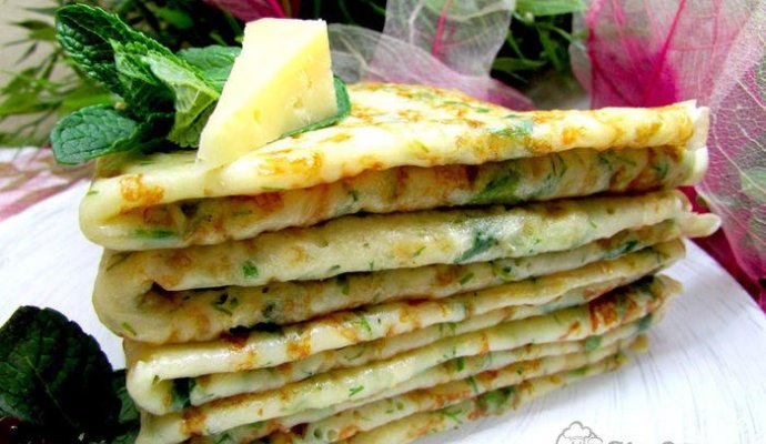 Сырные блины