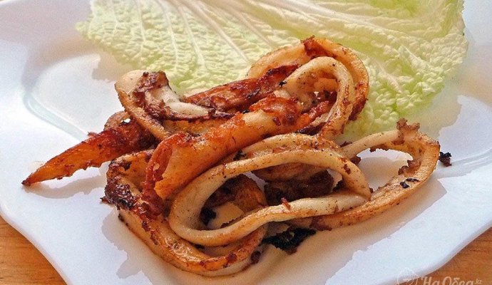 Готовим кальмаров