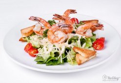 Цезарь с креветками