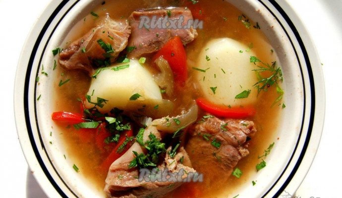 Шулюм из баранины