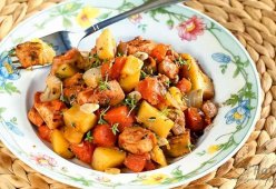 Гуляш из индейки