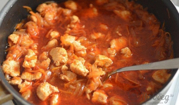 Гуляш из курицы