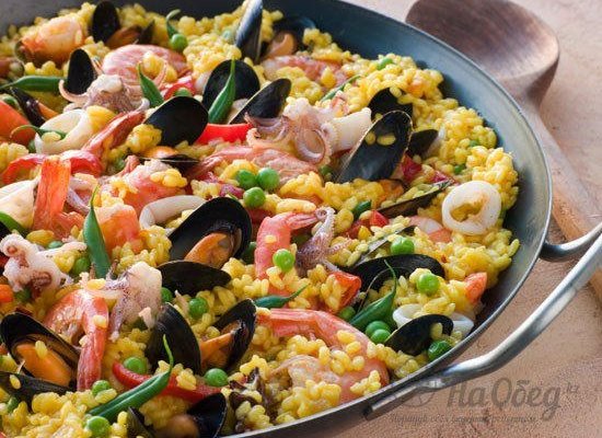 Ризотто с морепродуктами