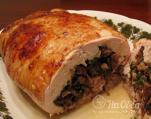 Оригинальный куриный рулет