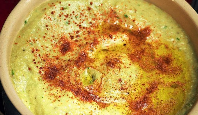 Бабагануш с кунжутом