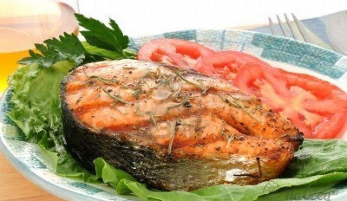 Запеченная форель