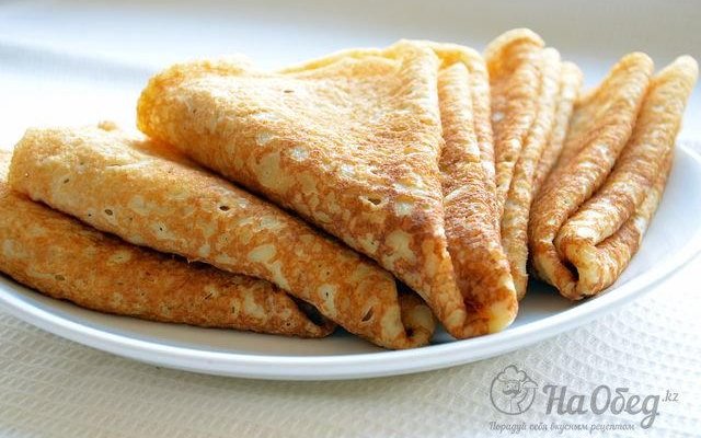 Блины на кислом молоке