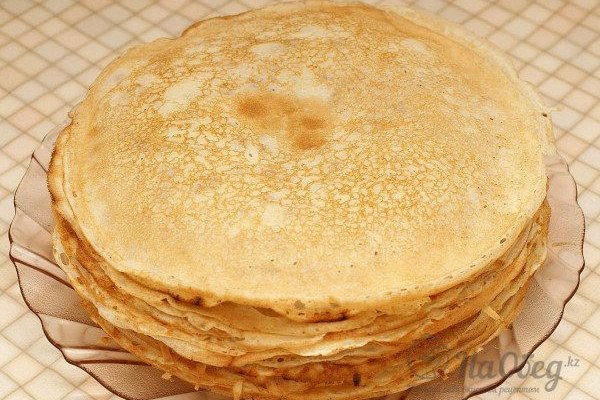 Блины на минеральной воде