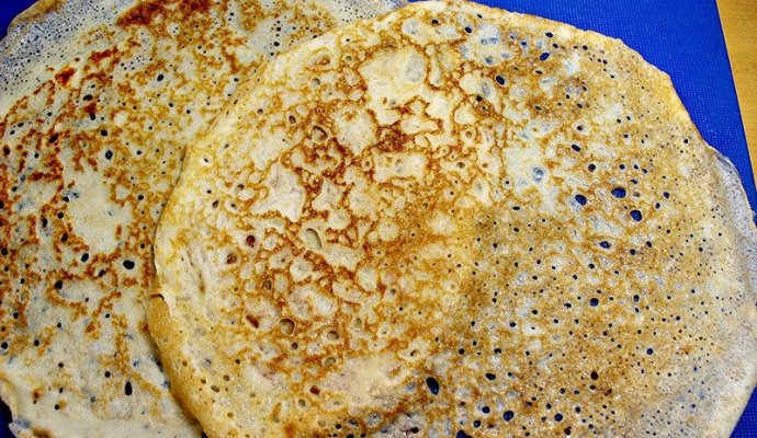 Блины с дырочками