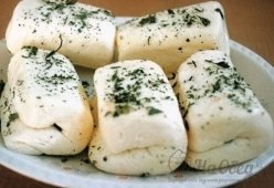 Сыр халуми с мятой
