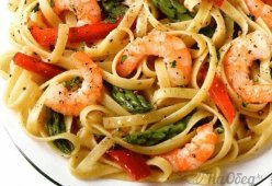 Спагетти с морепродуктами